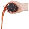 Non-Stop - Ball with rope - Oranžinis/juodas - 7cm