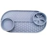 Nordic Paws - Laižymo kilimėlis 3in1 - Pilka - 32x16,5cm