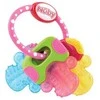 Nuby - Teether IcyBite Keys - 3m+Rožinė/Mėlyna/Geltona (708011)