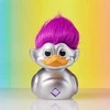Numskull - Trolls Tubbz 1st ED Sidabrinis (Violetinė Hair)