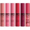 NYX - profesionali sviesto blizgesio picos dėžutė makiažo dovanų dėžutė