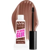 Nyx The Brow Glue Alcohol-Free Extreme Hold Eyebrow Gel 03 Medium Brown, 5 g