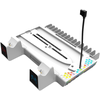 „Oniverse“ daugiafunkcis „PS5 Nexus 5“ stovas, skirtas „PS5“ – baltas