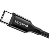 Oniverse USB-C į USB-C įkrovimo laidas, 3 m – juodas