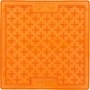 Lickimat LICKI MAT - Šuns dubuo Buddy oranžinis 20x20 cm - (645.5350)