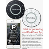 Need It „ParkOne 2“ – juodas elektroninis parkavimo diskas