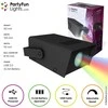 Nielsen_Light Party Fun Lights - Mini projektoriaus disko lempa - 12,5 cm