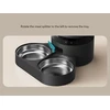 Petlibro - Granary Camera Dvigubas maisto padėklas - Juodas - 5L
