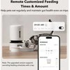 Petlibro - Granary WiFi dvigubas maisto padėklas - Baltas - 5 litrų talpa
