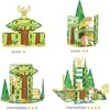 Picasso Tiles - Safari themed set with 8 animals (46 pcs) (PTQ12)