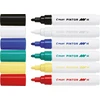 Pilot Pen Permanentinis žymeklis Pultas PINTOR CLASSIC 1.4mm, apvali galvutė, 6 spalvų komplektas