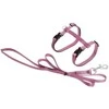 Flamingo - Ziggi Cat harness with line - Rožinė