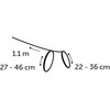 Flamingo - Ziggi Cat harness with line - Rožinė