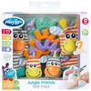 Playgro – Riešo barškutis ir kojų pirštai – „Jungle Friends“ dovanų rinkinys (10188405)
