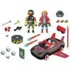 PLAYMOBIL - Herojai: Herojus su transporto priemone (71832)