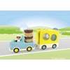 Playmobil – JUNIOR: Pašėlusi spurgų sunkvežimis su krovimo ir rūšiavimo funkcija (71702)