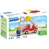 Playmobil – JUNIOR: Ugniagesių sunkvežimis su kopėčiomis (71683)