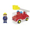 Playmobil – JUNIOR: Ugniagesių sunkvežimis su kopėčiomis (71683)
