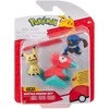 Pokémon - kovos figūrėlių 3 vnt. pakuotė - Mimikyu, Porygon ir Croagunk (PKW4091)