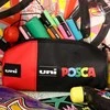 Dolovija Penalas POSCA markeriams raud/juoda