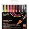 Posca - PC5M - Vidutinio galiuko rašiklis - Šiltos spalvos, 8 vnt