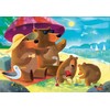 Dėlionė Ravensburger - Bear Family Vacations 2x24p (12004046)