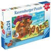 Dėlionė Ravensburger - Bear Family Vacations 2x24p (12004046)