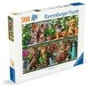 Ravensburger – dėlionės katės lentynoje 500p (12000205)