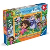 Dėlionė Ravensburger - Dora the Explorer 2x12p (12004198)