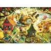 Dėlionė „Ravensburger“ – galvosūkis „Saugokitės mažų kiaulių“, 1000p (12001004)