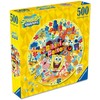 Dėlionė Ravensburger - Sponge Bob 500p round (12001657)