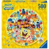 Dėlionė Ravensburger - Sponge Bob 500p round (12001657)