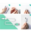 Realprices 10 x laikiklis Organizatorius Klipas pakaba kabelių laidamsób papuošalamsób Stiprus baltas