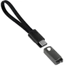 Realprices Kabelio įkroviklio raktų pakabukas, skirtas duomenims USB-C - USB-A greitasis įkrovimas