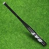 Realprices Beisbolo lazda, aliuminio, 25, 64 cm, stipri, treniruočių, juoda