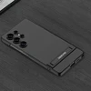 Realprices Plonas apsauginis dėklas su stovu, skirtas „Samsung S24 Ultra“, juodas