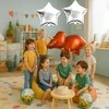 Realprices Dinozaurų gimtadienio balionų rinkinys gimtadieniams, vakarėliams, 5 vnt.