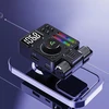 Realprices Automobilinis radijo imtuvas Fm siųstuvas "Bluetooth" 5.3 PD 30 W įkroviklis