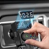 Realprices Automobilinis radijo imtuvas Fm siųstuvas "Bluetooth" 5.3 PD 30 W įkroviklis