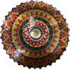 Realprices Kabantis suktukas-vėjo gaudyklės ornamentas 12 colių 3D mandala taikos sodui