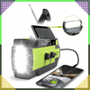 Realprices Radijo imtuvas RC-K-1394 su saulės elementu (FLASHLIGHT POWERBANK 4000mAh AM FM SOS USB)