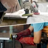 Realprices 10 deimantinių poliravimo diskų, 80 mm, porceliano plytelių šlifavimui su lipnia juosta 3000