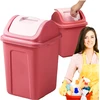 Atliekų rūšiavimo dėžė plastikinė, siaura, pakreipiama