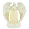Realprices Dekoratyvinė figūrėlė, žvakidė, žvakės ornamentas, angelas, angelas, LED, kalėdinis sodas, 16 cm