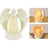 Realprices Dekoratyvinė figūrėlė, žvakidė, žvakės ornamentas, angelas, angelas, LED, kalėdinis sodas, 16 cm