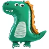Realprices Dinozaurų gimtadienio balionų rinkinys gimtadieniams, vakarėliams, 5 vnt.
