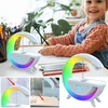 Realprices Antigravitacinis oro drėkintuvas Aromaterapinė naktinė šviesa RGB garsiakalbis