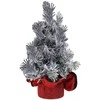 Realprices Kalėdų eglutės dekoratyvinės LED lemputės, dirbtinis sidabrinis ornamentas, 20 cm