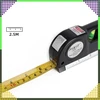 Realprices Lazerinis nivelyras su matavimo prietaisu 250 cm, 3 indikatoriai, šviesos indikatorius + baterijos