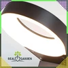 Realprices LED sodo šviestuvas, 18 W, modernus, 60 cm, lauko stulpas, pastatomas, apvalus